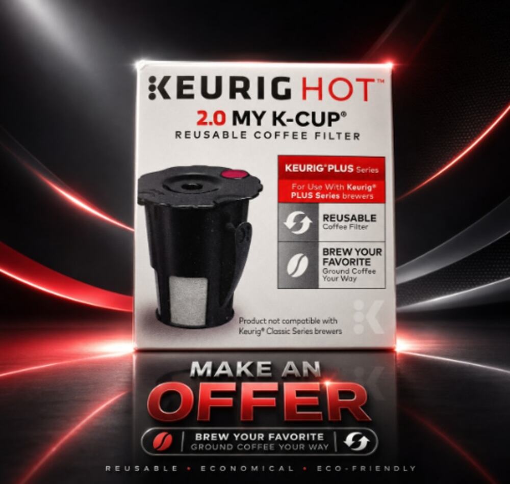 Keurig My K-Cup Reusable Coffee Filter Hot 2.0 Plus Series OEM NEW K- Cup Pod